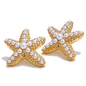 Ocean-Inspired Starfish Earrings